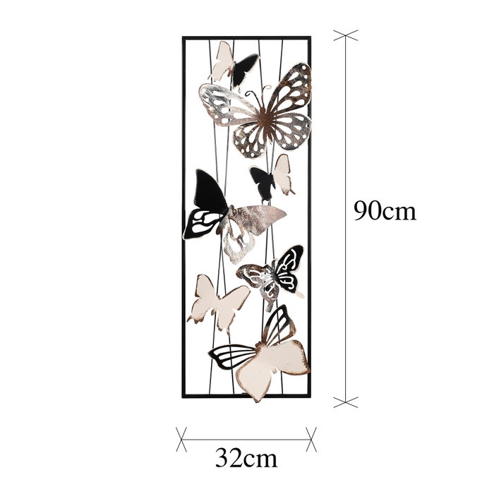 Wallity Kelebek Accesorio Decorativo de Pared Multicolor